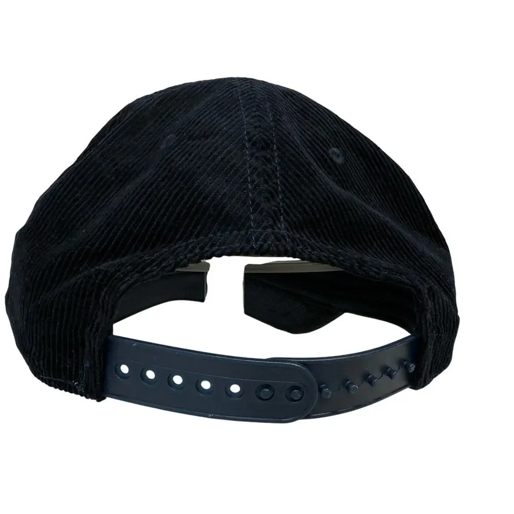 Blue Corduroy Snapback Chevrolet Baseball Hat Mad Engine GM Licensed